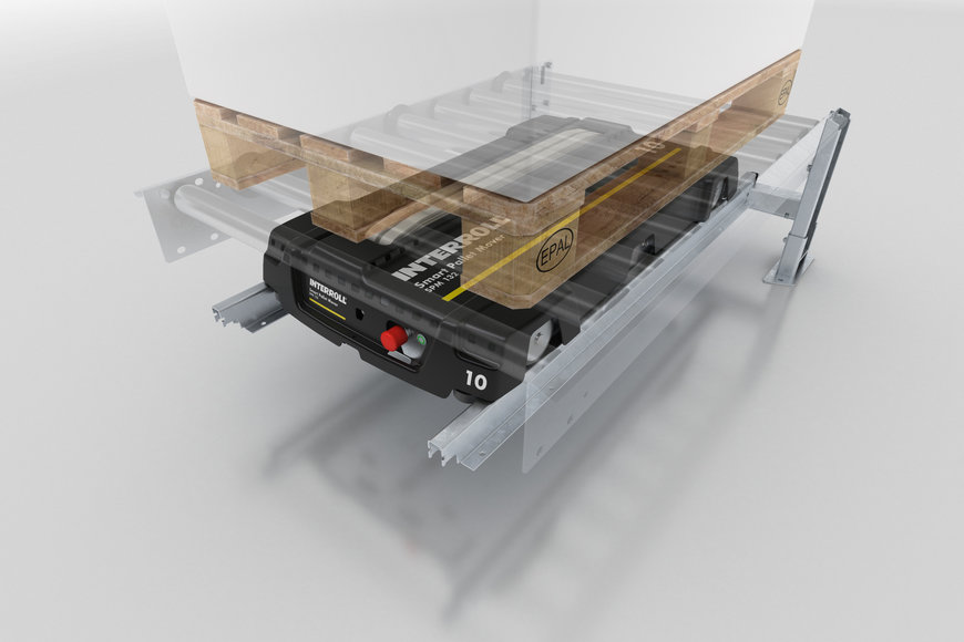 Ny Smart Pallet Mover från Interroll ger prestandaökning i tillverkningslogistiken